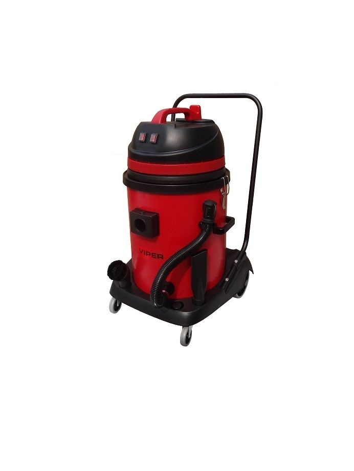 Aspirateur eau et poussière Viper LSU 155 (55L), cuve plastique - Clean Equipements