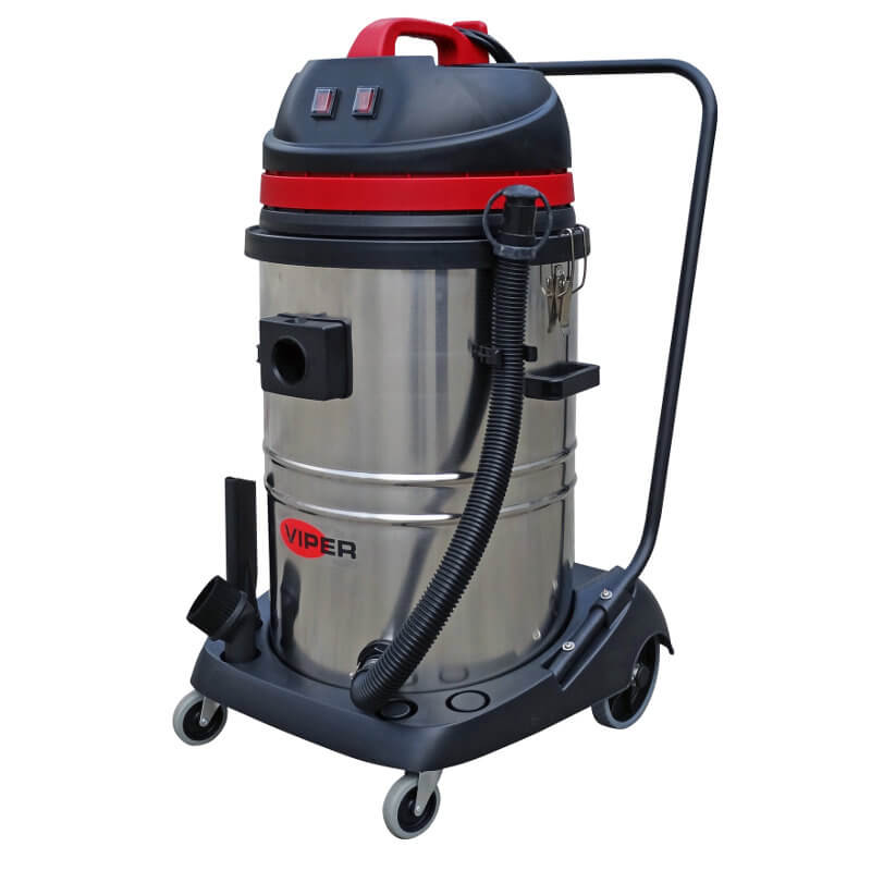 Aspirateur eau et poussière Viper LSU 255 (55L), cuve inox - Clean Equipements