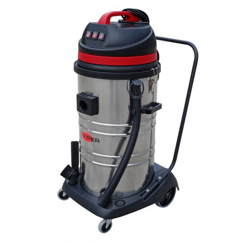 Aspirateur eau et poussière Viper LSU 275 (75L), cuve inox - Clean Equipements