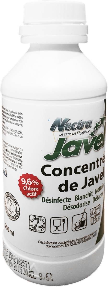 Javel 36° 250cc Bouchon à vis x30 - Clean Equipements