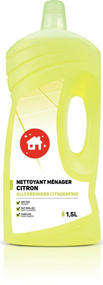 Nettoyant ménager toutes surfaces parfum citron - Clean Equipements