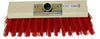 Balai cantonnier douille inclinée 31 cm fibre vinyle rouge - Clean Equipements