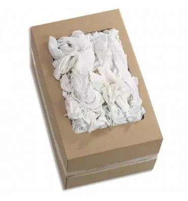 Carton chiffons coton (5 kg) - Clean Equipements