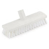 Frottoir blanc "Brosshygien" 31cm en fibre PBT dur - Clean Equipements