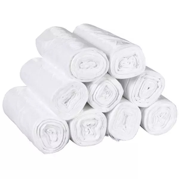 Sacs poubelle 30L blanc 25µ, 500 x 650mm, carton 500 - Clean Equipements