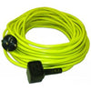 Câble 20Mètres jaune avec plug, 3x1.5mm2 - Clean Equipements